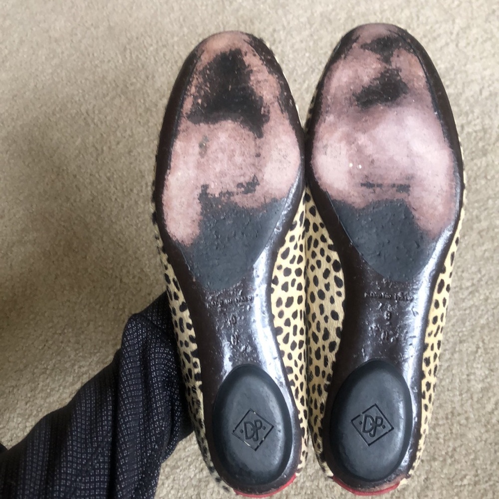 Donald J. Pliner Couture Cheetah print flats 9 - Picture 8 of 9